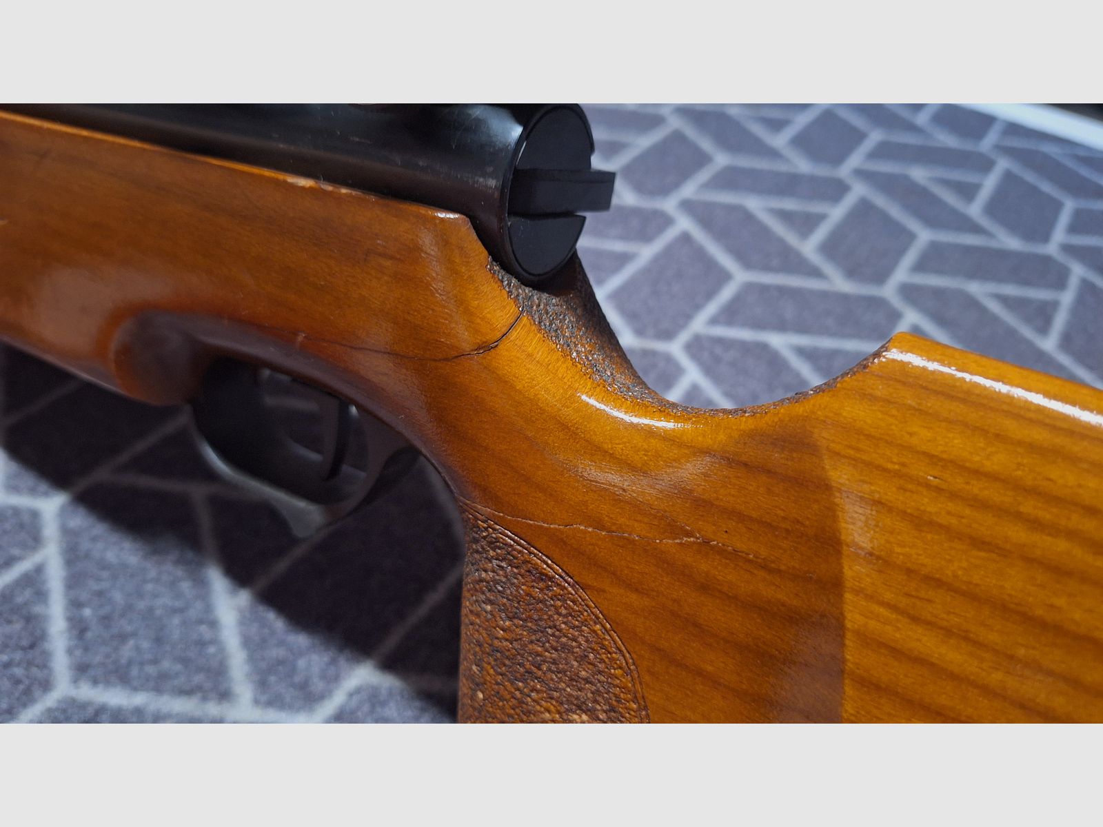 Haenel Suhl Model 312 Side Lever GST stamped!