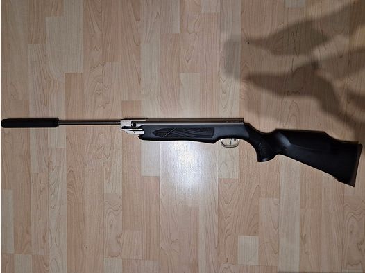 Luftgewehr Weihrauch HW 35K + 4×32 Zielfernrohr + Schalldämpfer + 2000 Diabolos