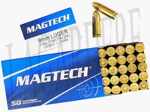 MAGTECH 9A (Patrone mit Geschoss)