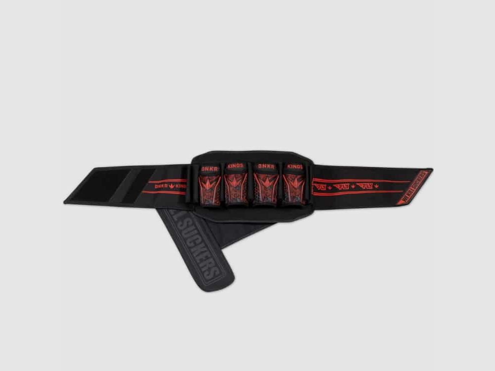 Bunkerkings Fly Pack Paintball Battlepack (4+7) - Tentacoli Rossi