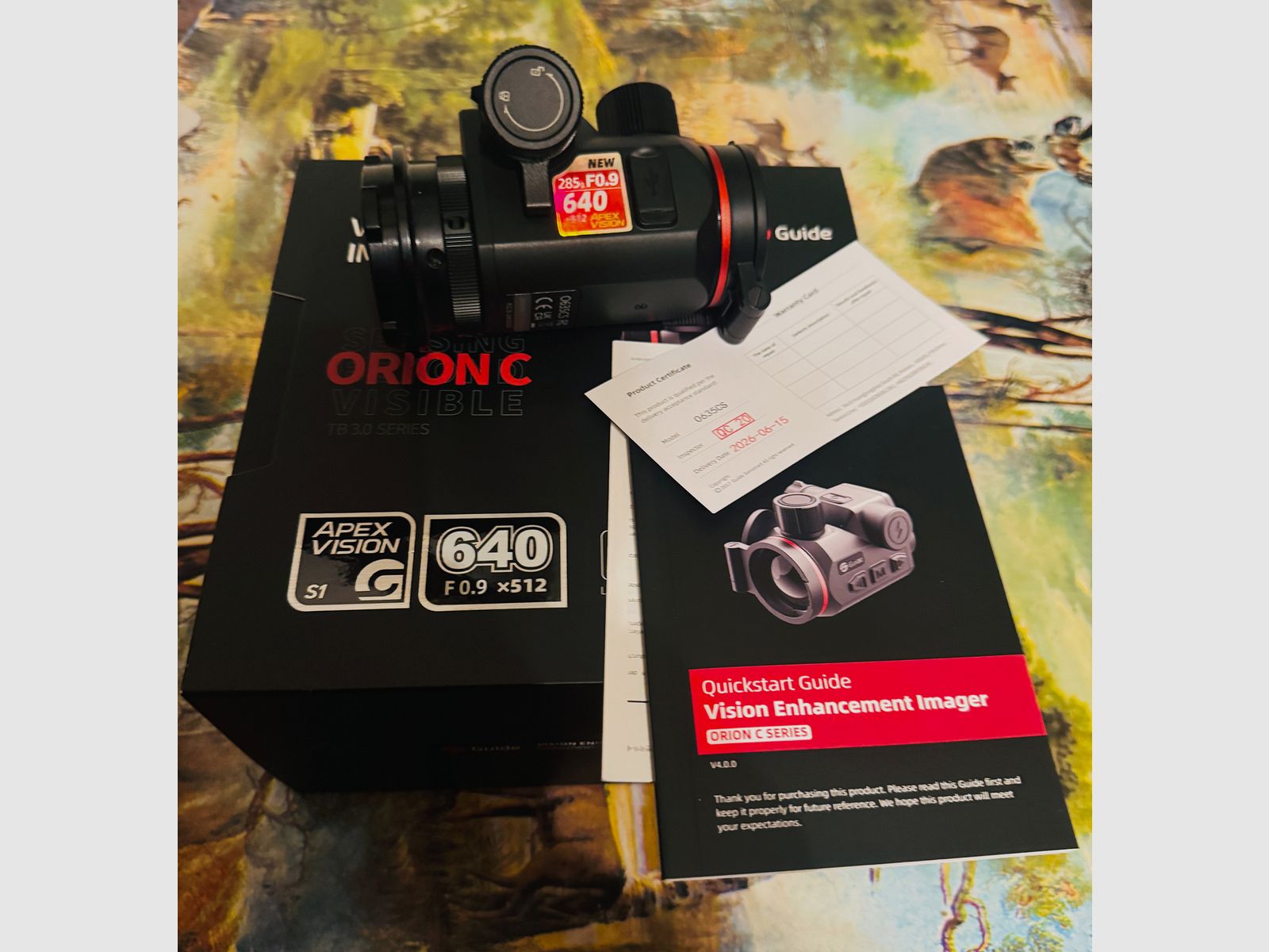 Guide Orion C635 wraz z łącznikiem Rusan, nowy rachunek, zdjęcie 1 z 3