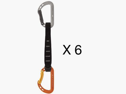 PETZL SPIRIT EXPRESS 17CM | PACK 6 SCHLINGEN