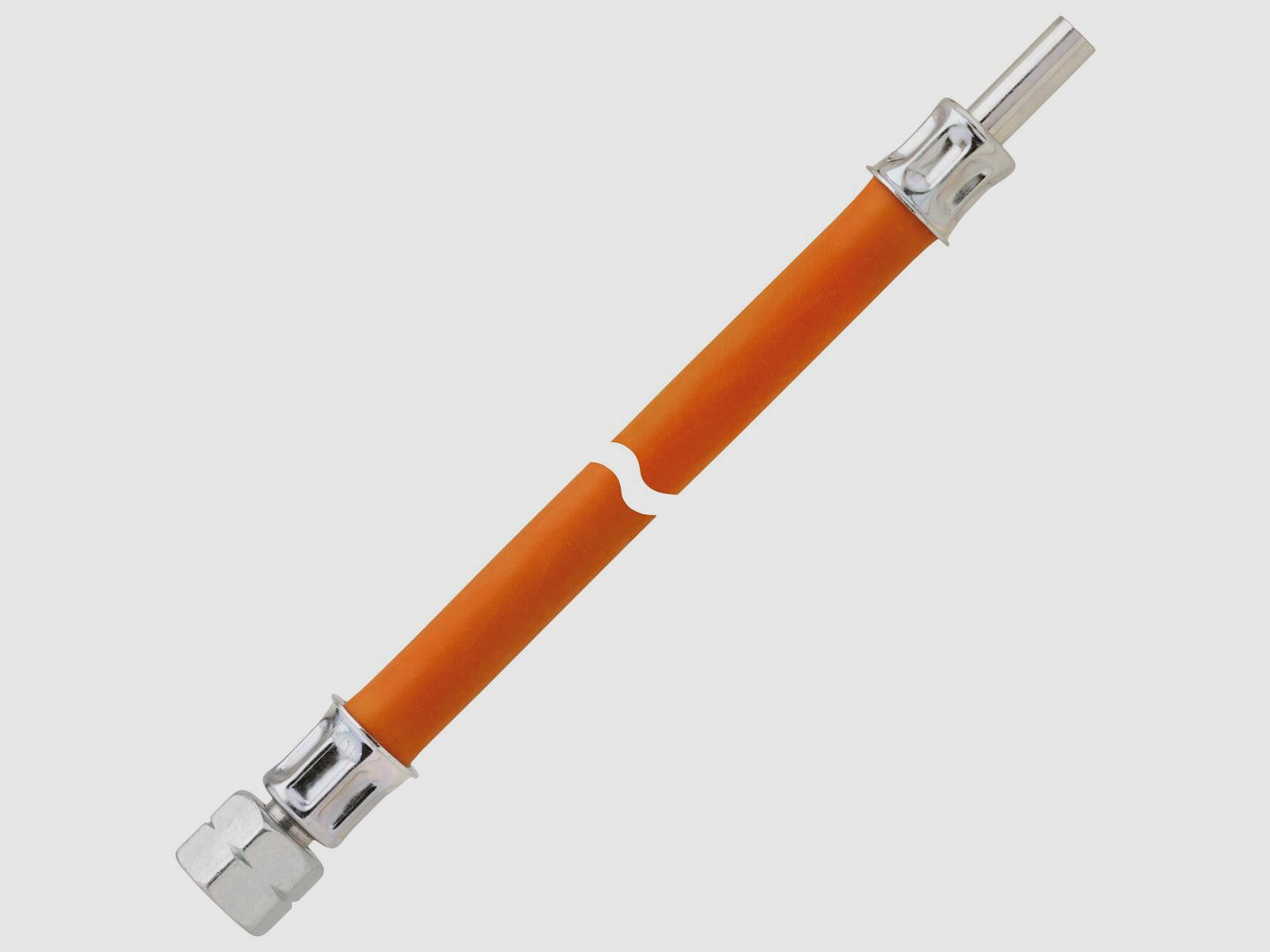 Gas-Mitteldruckschlauchleitung 10 bar G 1/4 LH-ÜM x RST 8 x 400 SV