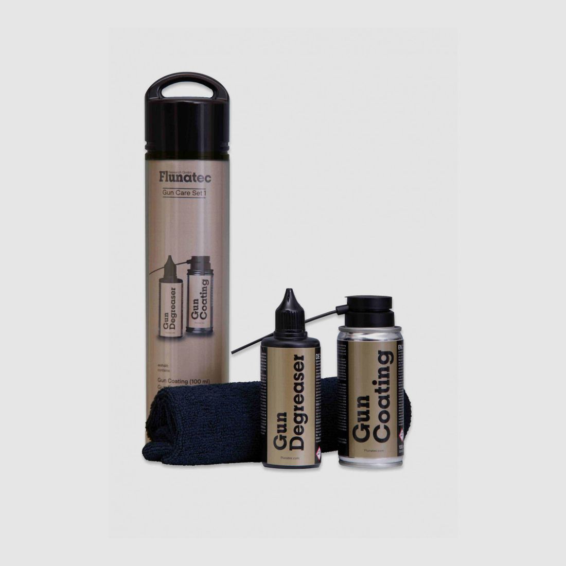 Pack No. 1 FLUNATEC Ceramic + Degreaser + Microfiber