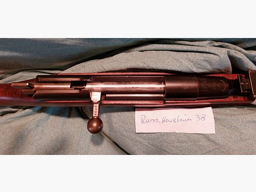 Polnischer Salutkarabiner Mosin Nagant 22 Dekowaffe nicht schießfähig.