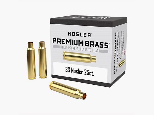 33 NOSLER BRASS 25/BOX