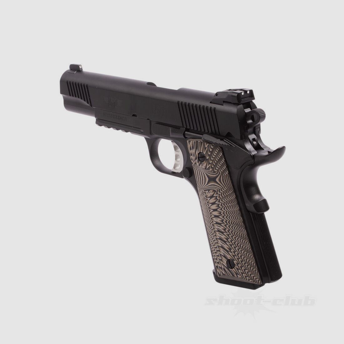 Messerschmitt ME 1911 Pistole Schwarz