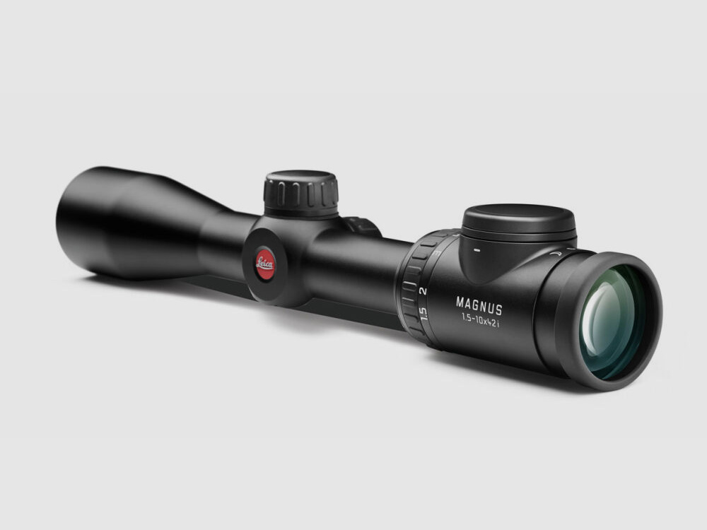 Leica Magnus 1.5-10x42 i, with rail