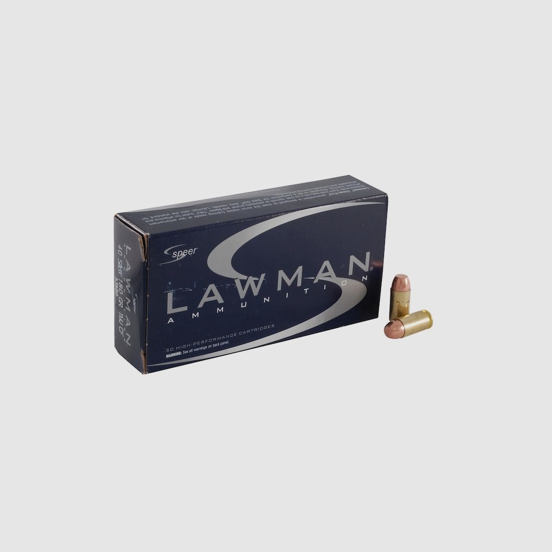 Speer Lawman CleanFire .40 S&W 180GR TMJ FN 50 Patronen