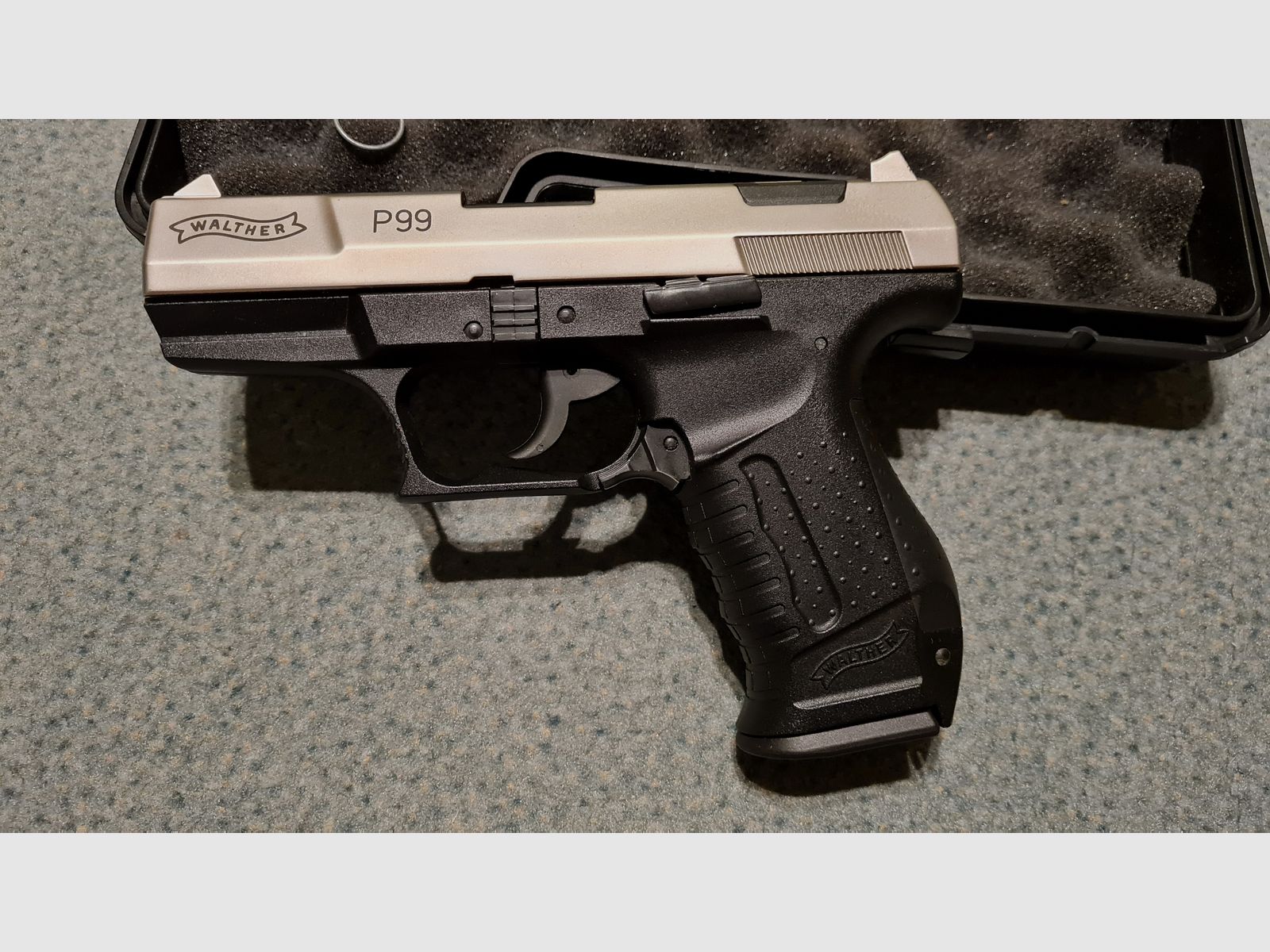P99 Nickel, 9mm PAK