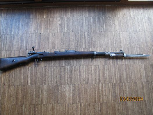 Mauser Karabiner K98 Portugal 1937 nummerngleich m Bajonett WaA 