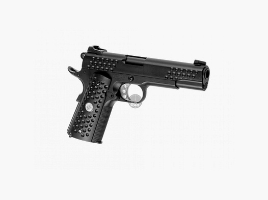 Softair - Pistole - WE - Knight Hawk Full Metal GBB black - ab 18, ber 0,5 Joule