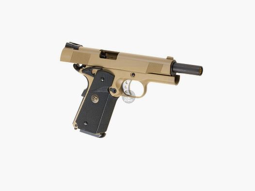 Softair - Pistole - WE - Knight Hawk Full Metal GBB black - ab 18, ber 0,5 Joule