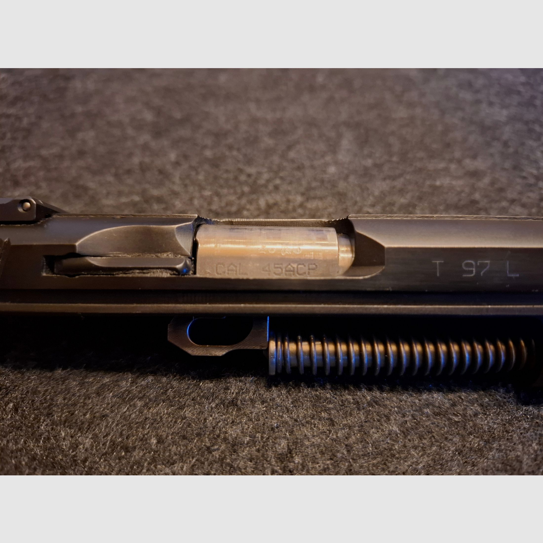 TANFOGLIO "Ultra Match Combo" - 45 ACP inkl. WS (9mm Luger)