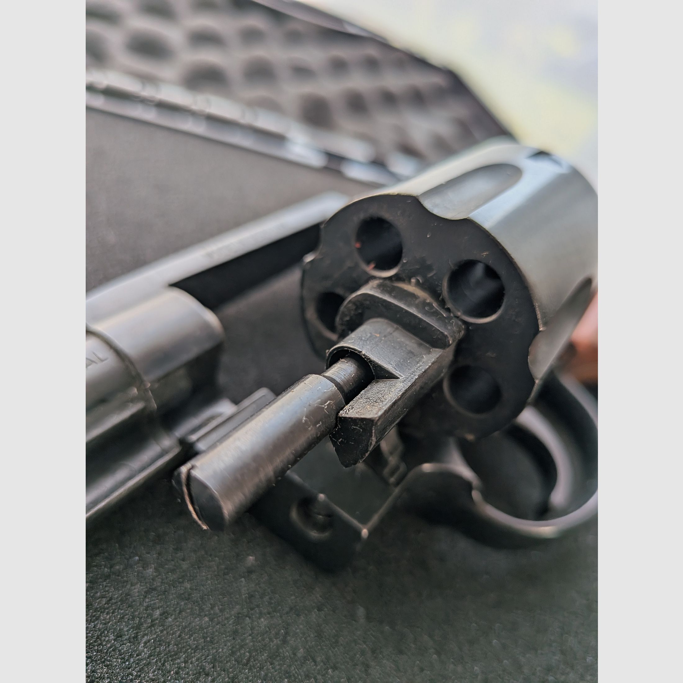 ME 38 Marshal - Révolver - PTB 203/2 - 9mm Knall - Poignée en bois - SSW