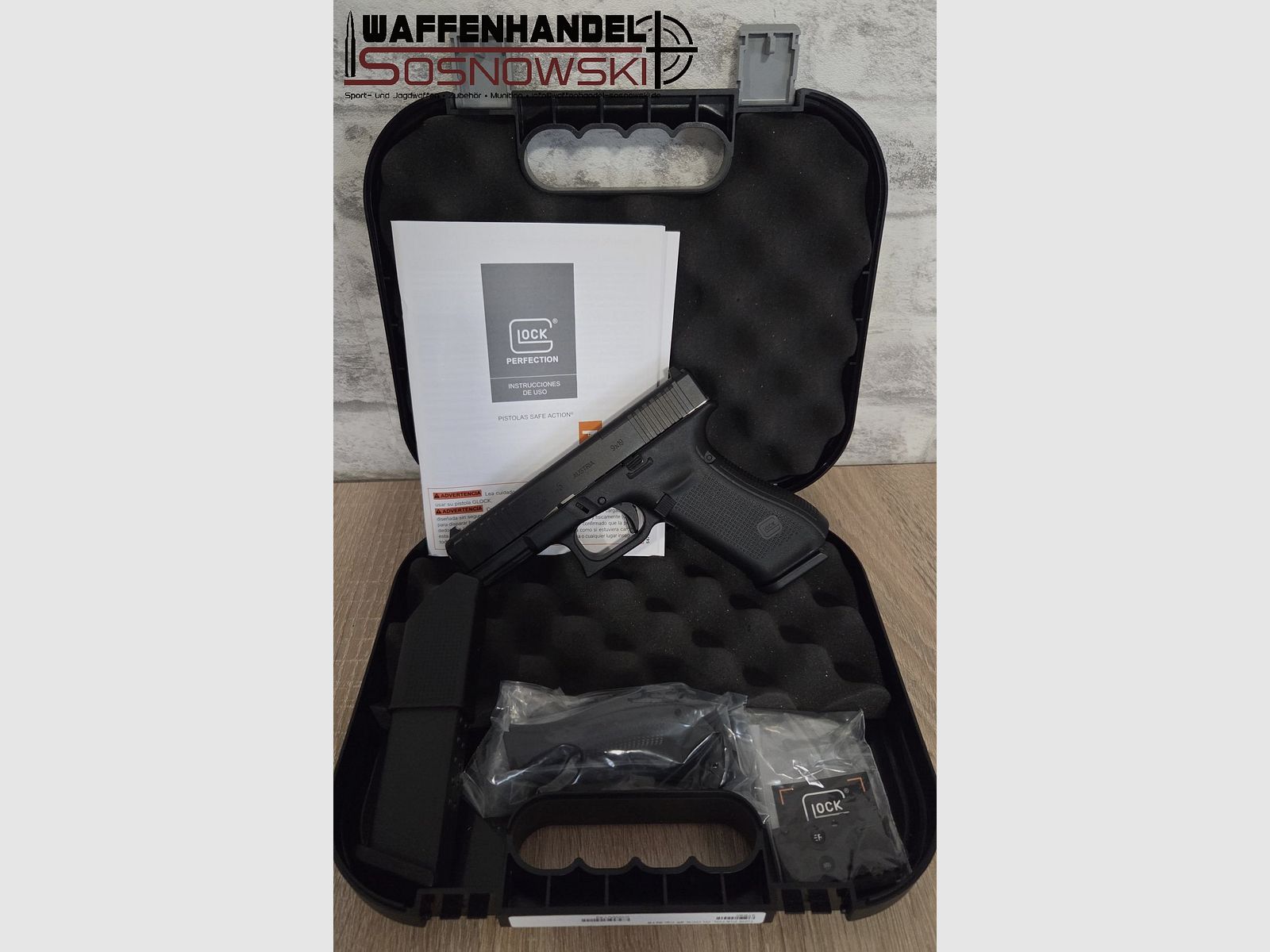 Pistolet Glock 45 MOS 9mm Luger