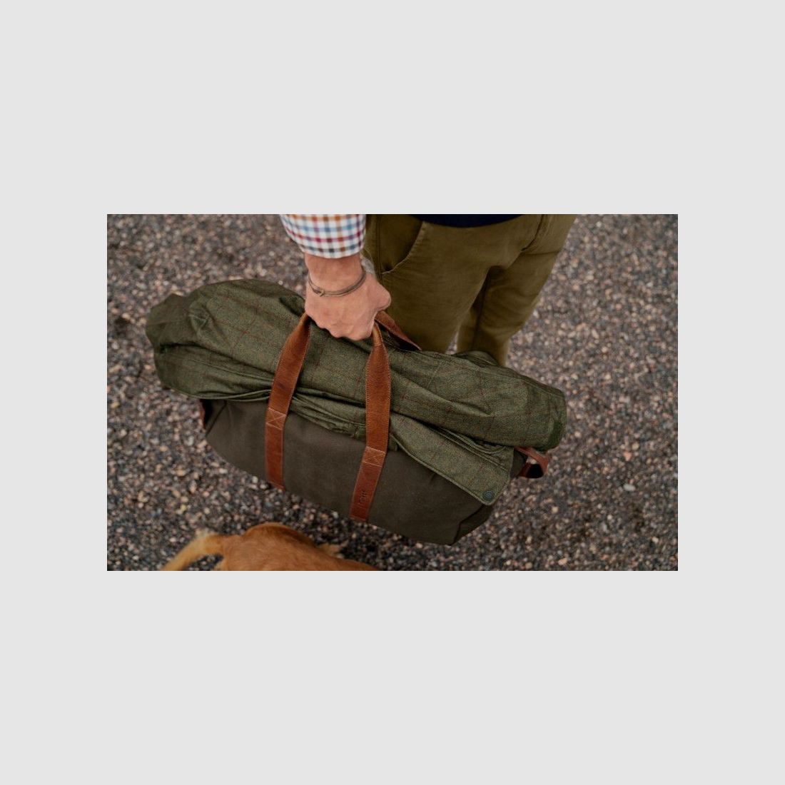 Härkila Travel Bag 30L Warm Olive, 3801077-80, image 12 of 12
