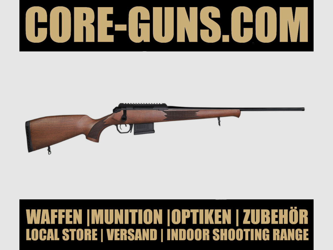 VOERE VICTOR 3 - HUNTER Rifle de repetición calibre 308Win con freno de boca con rosca para soporte de silenciador Voere