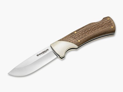 Coltello pieghevole MAGNUM WOODCRAFT conforme al §42a per il trasporto legale