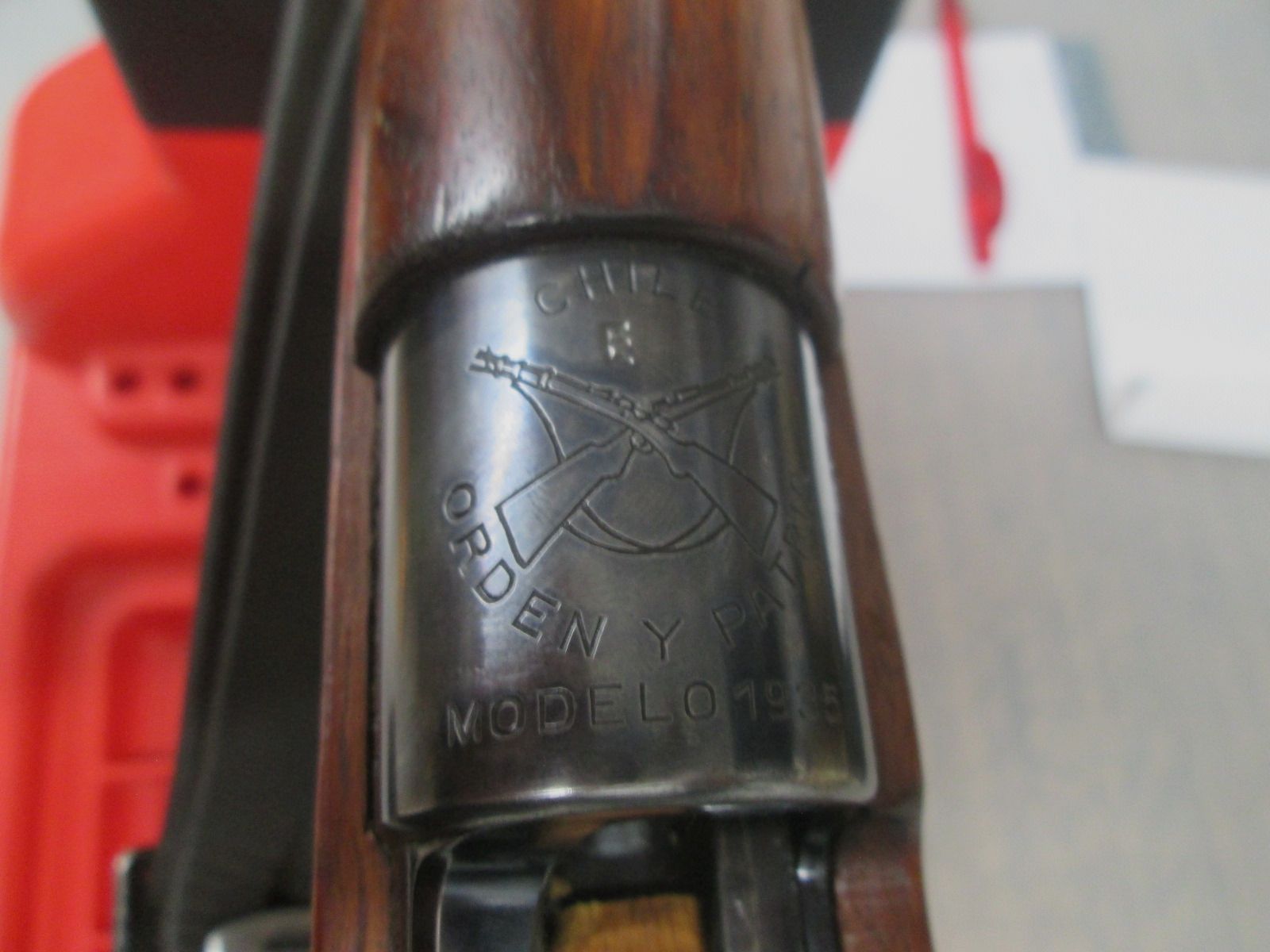 Chile Mauser 1935 CHILE Mauser con correas