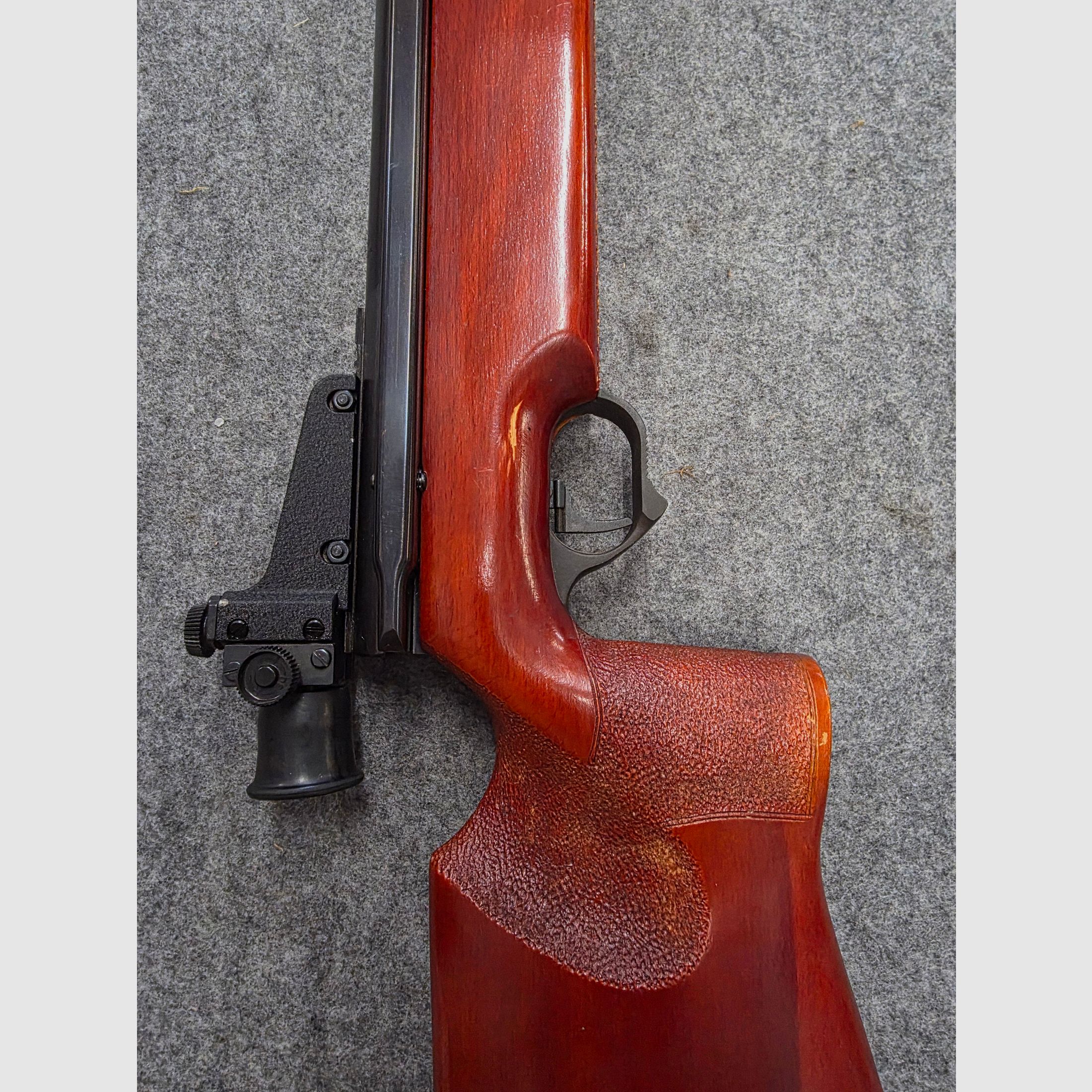 Haenel sidelever Mod. 312 with diopter in very good condition cal. 4.5mm Diabolo