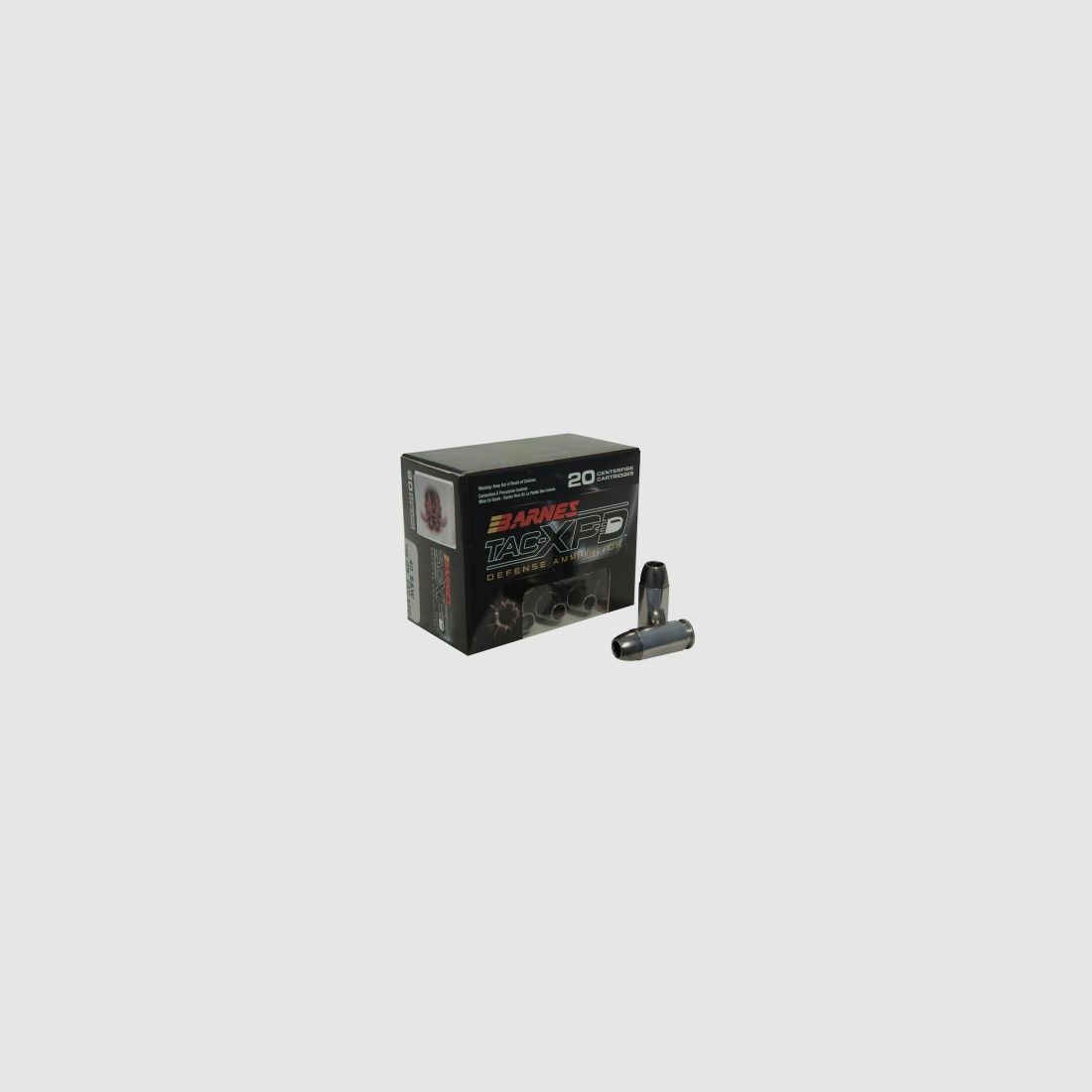 Barnes TAC-XPD .40 S&W 140GR Defense Solid Hollow Point 20 cartucce