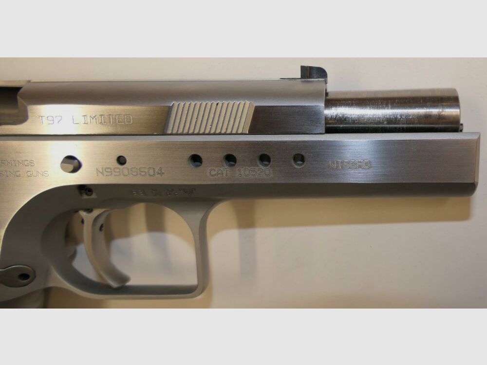 Tanfoglio Pistole, Tanfoglio Limited Custom, Gebraucht .45Auto, .45ACP mit Ersatzmagazin