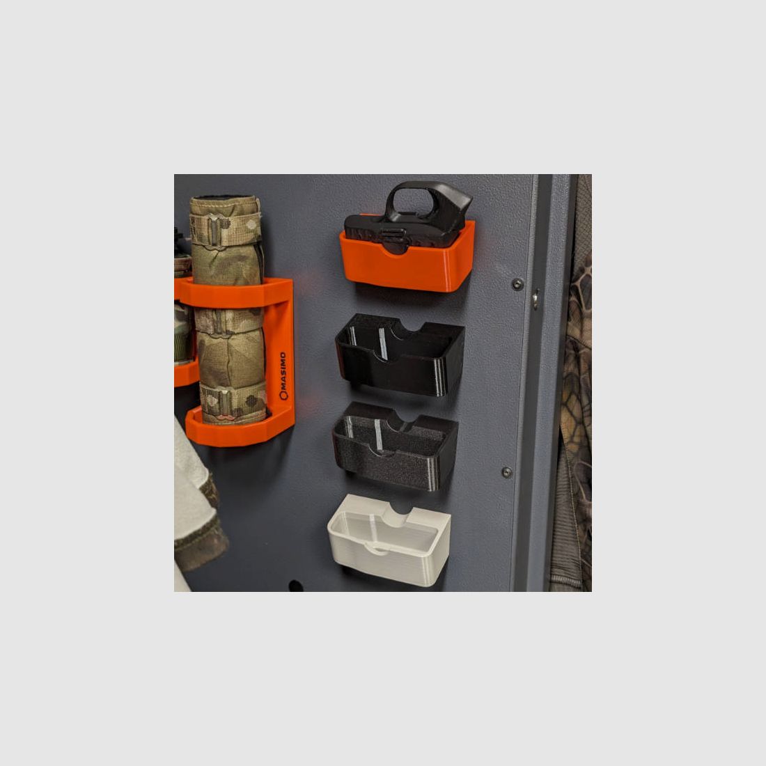 Magnetic magazine holder for Blaser R8 rifle magazines for gun cabinet - accessories for the gun cabinet