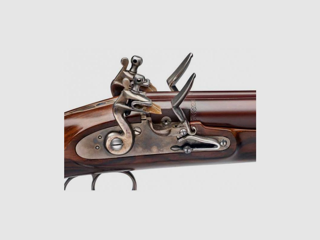 Davide Pedersoli Howdah Hunter Kaliber 20 Steinschloss Pistole