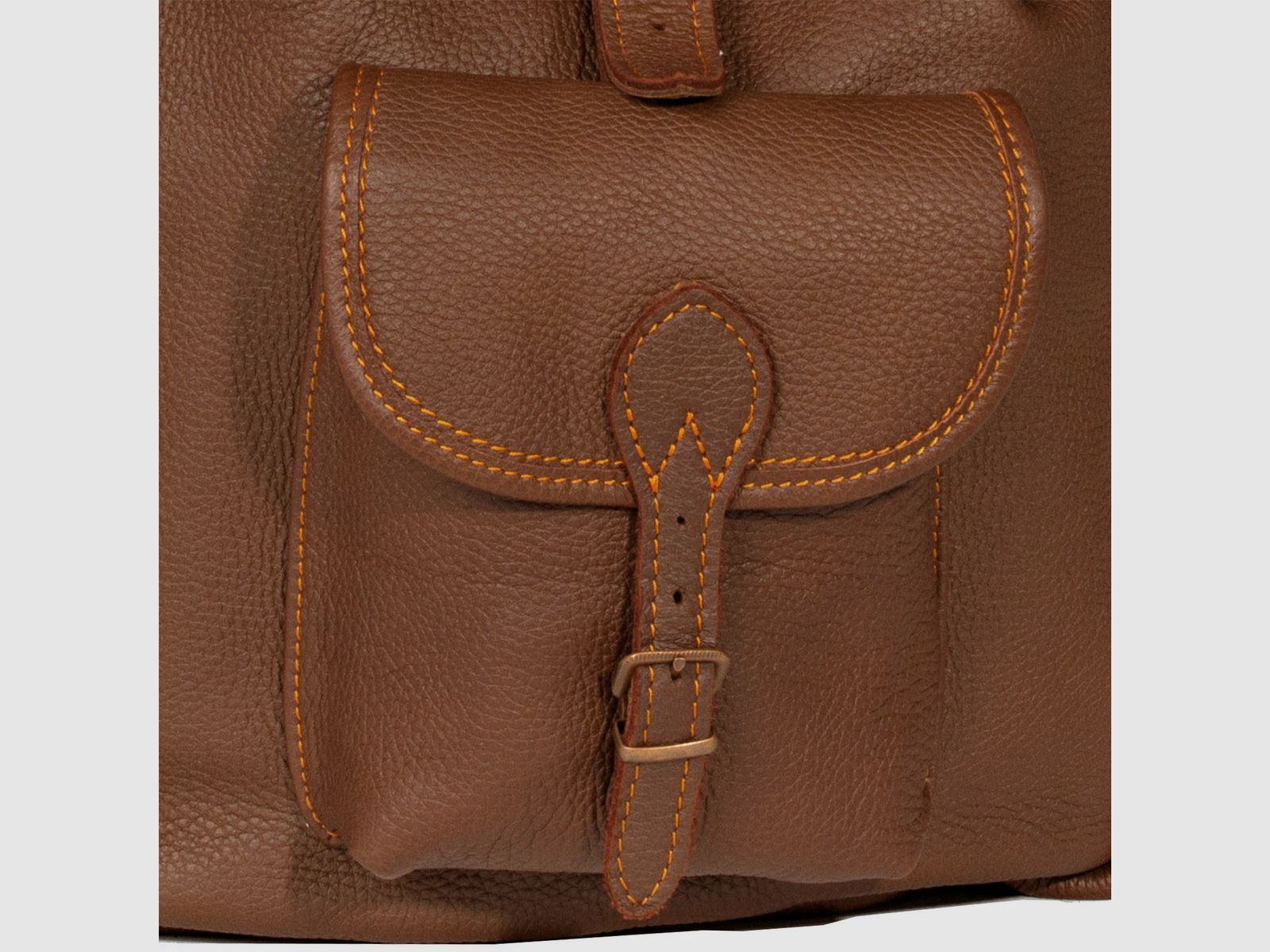 Ladies backpack made of elk leather