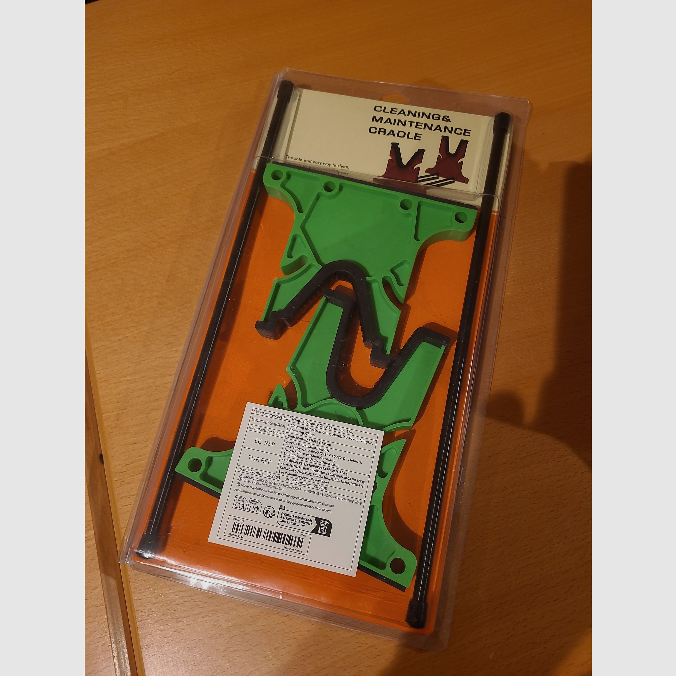 Support de nettoyage d'armes