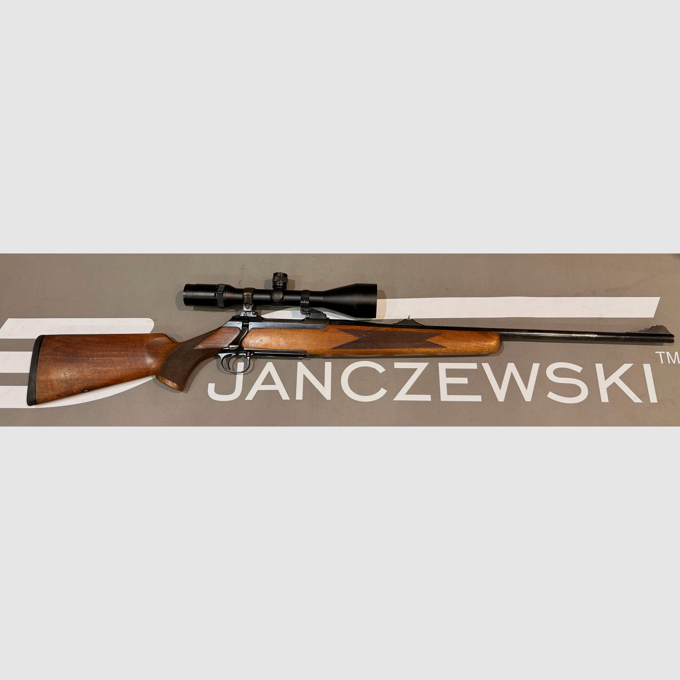 SAUER 200 rifle de cerrojo cal. .30-06 + visor SWAROVSKI HABICHT 2,5-10x56 #K603 #K4/26, imagen 1 de 8