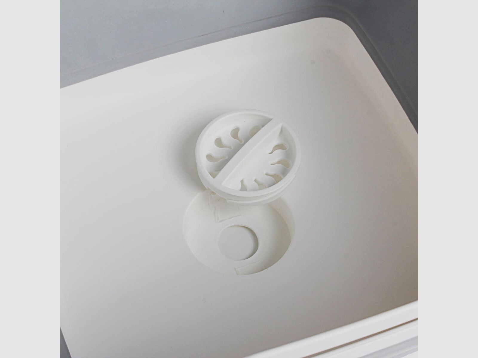 Foldable Wash Basin Tanq, gray, image 1 of 5