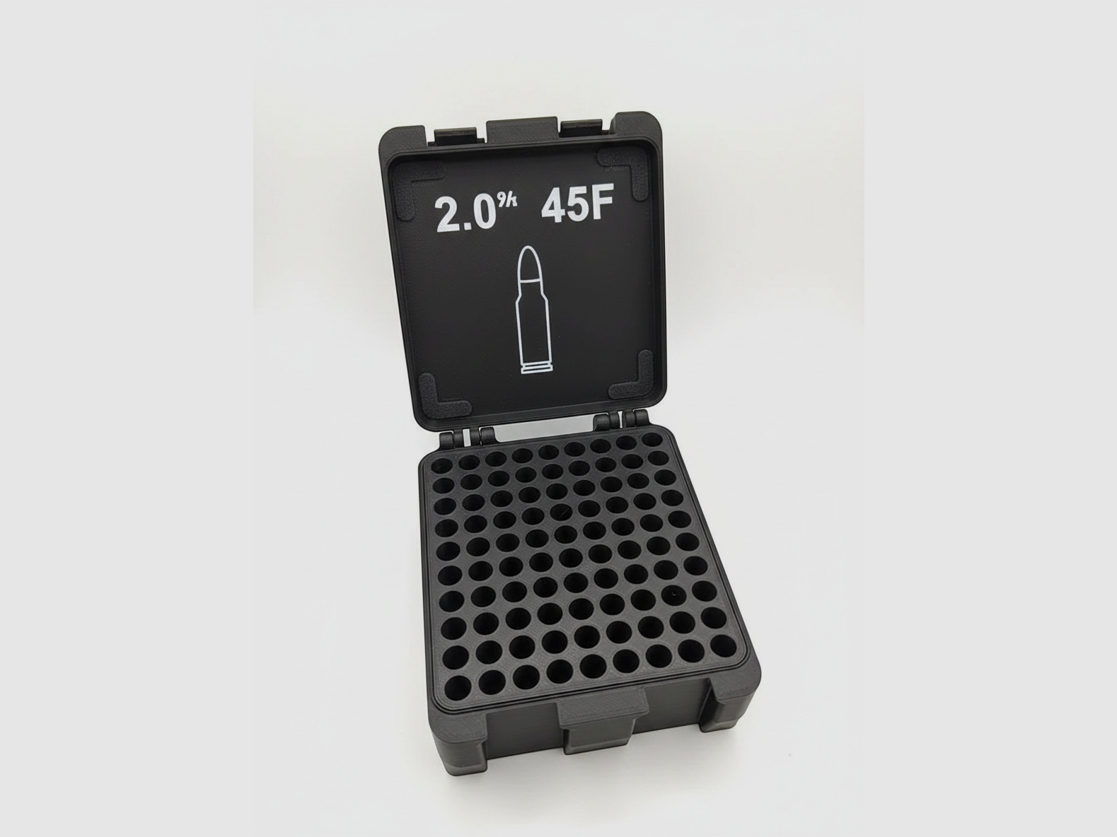 Filamelt Munitionsbox / .223 Remington / 'Klapp- / Rastdeckel' / Patronenbox, Ammo Box