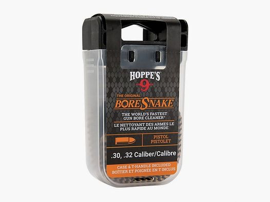 HOPPES BoreSnake para pistola con Den .30, .32