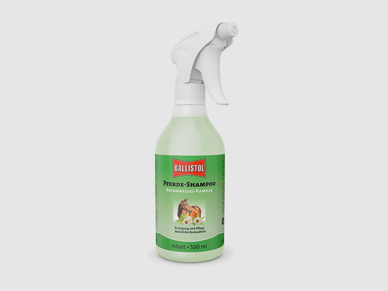 Shampooing pour Chevaux Camomille et Orties – 500 ml de Ballistol