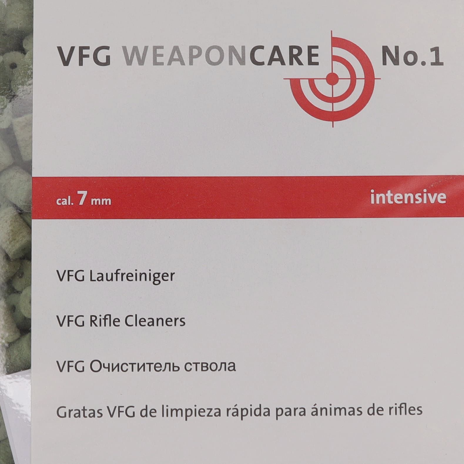 VFG Laufreiniger ''Intensive'' - 7mm (50Stk.)