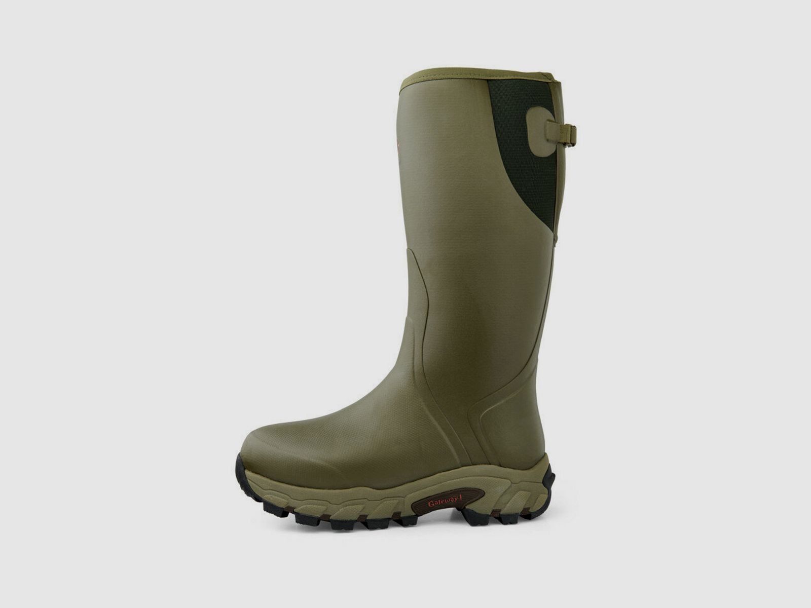 Gateway 1 Pro Shooter laars 18 inch side-zip Olive, afbeelding 4 van 6