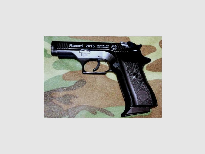 Record 2015 pistola a salve brunita (PTB 913)