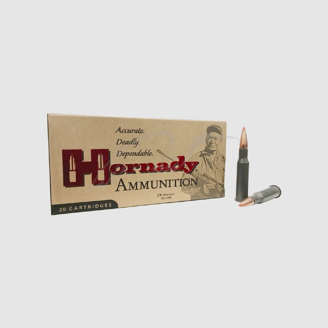 Hornady Vintage Match 7,62x54 R 150GR SST 20 Patronen