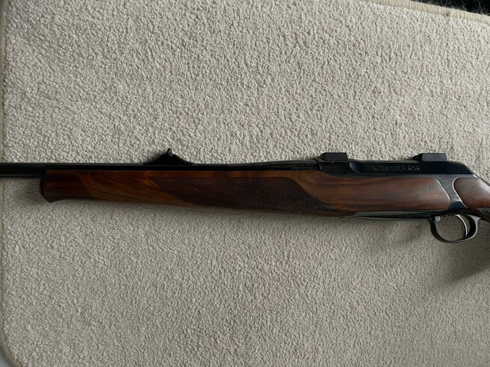 Sauer 202 Europa Luxus, Zeiss Diavari 2,5-10x50, Abs.4 Leuchtkreuz; PARD NSG NV007S