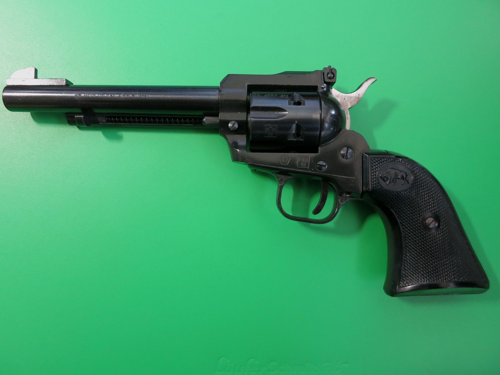 HS Herbert Schmidt Waffentechnik, Revolver Mod. 121  Single Action, 5,5" Lauf, 4 mmRF Lang, bedürfnisfrei   #56