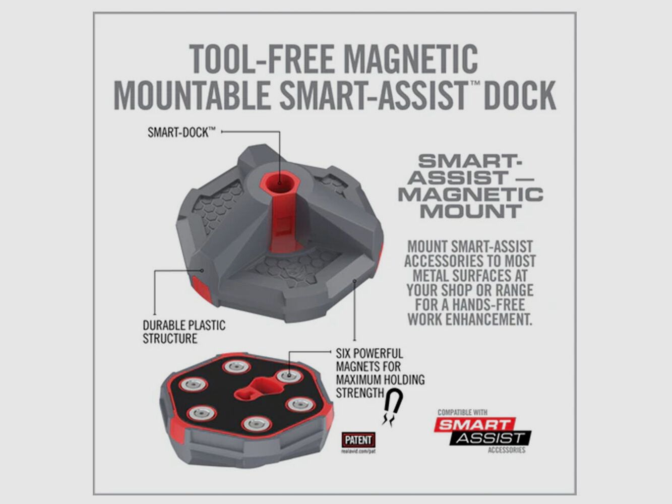 Real Avid Smart-Assist Soporte Magnético