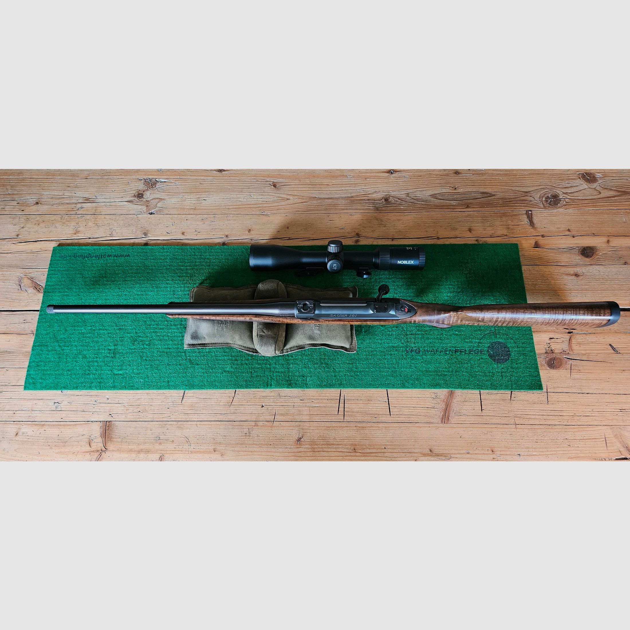 Sauer 101 mit Zielfernrohr 2-12x50 - no  202 Mauser M12 98 Heym SR 21 30 .270 .308 .30-06 7x64