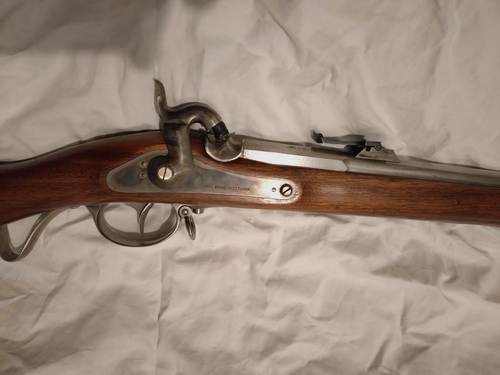 Davide Pedersoli muzzleloader rifle 1857 Württembergische