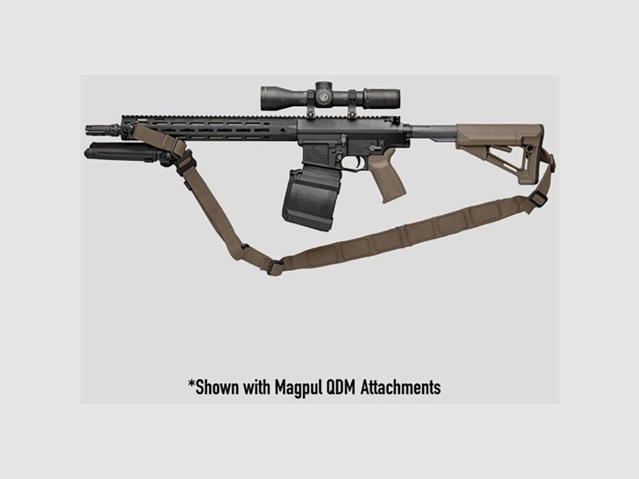 MAGPUL MS1 gewatteerde tweepuntsgeweerband (coyote), afbeelding 4 van 4