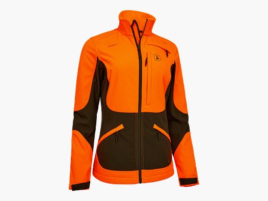 Lady Rogaland Softshell Jacke - Safety Orange – Kleidergröße Damen: 34