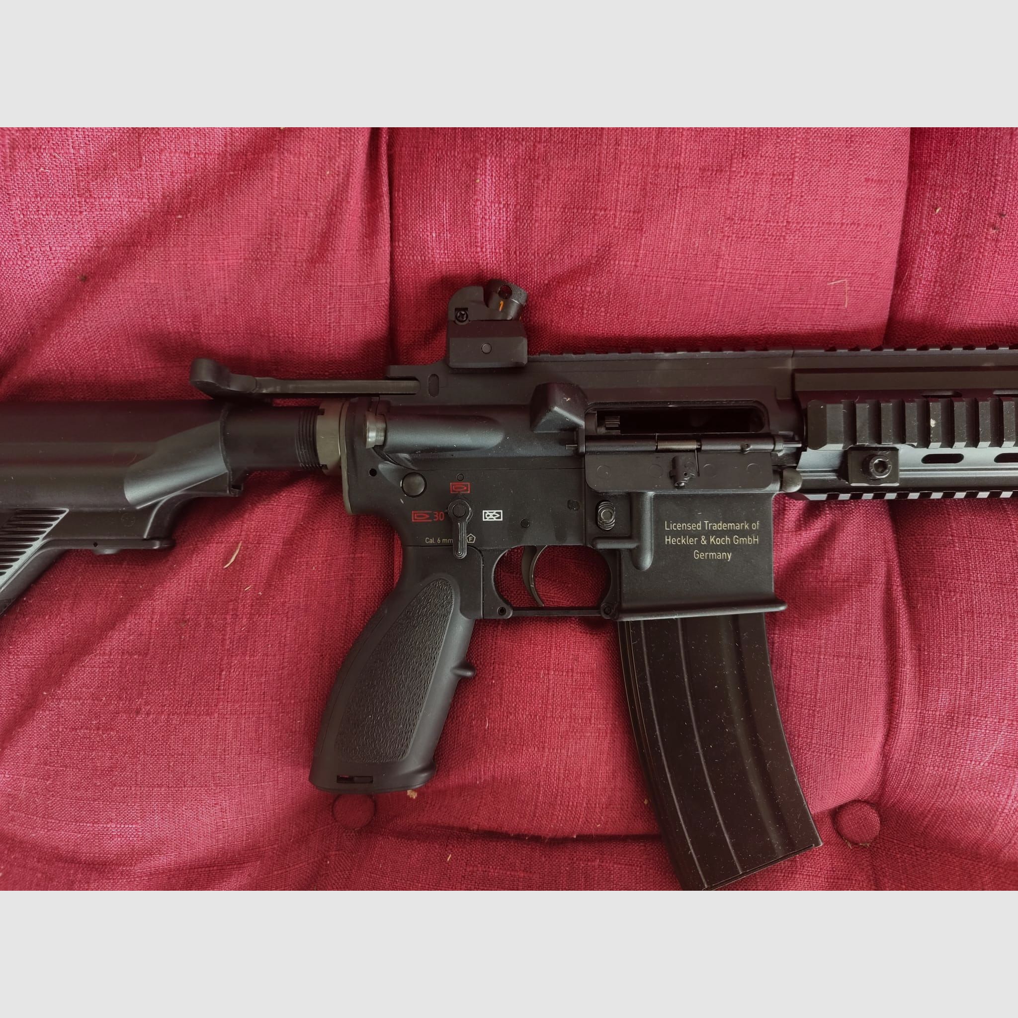 Umarex HK416 GBB Vollmetall – ca. 1,3 J – sehr guter Zustand – 1 Magazin