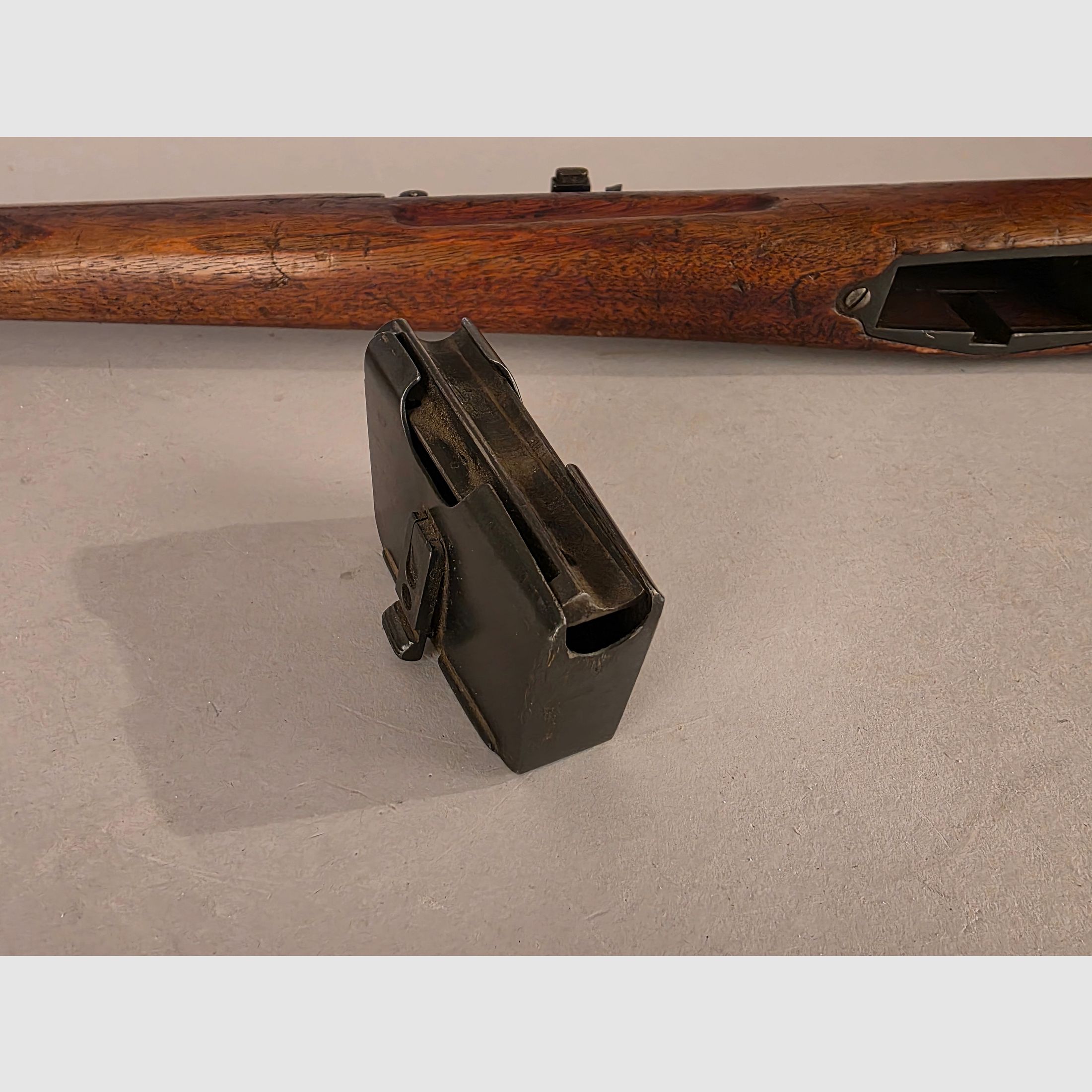 ORIGINAL 6-Schuss Magazin Schweizer Ordonnanzkarabiner Schmidt Rubin K31