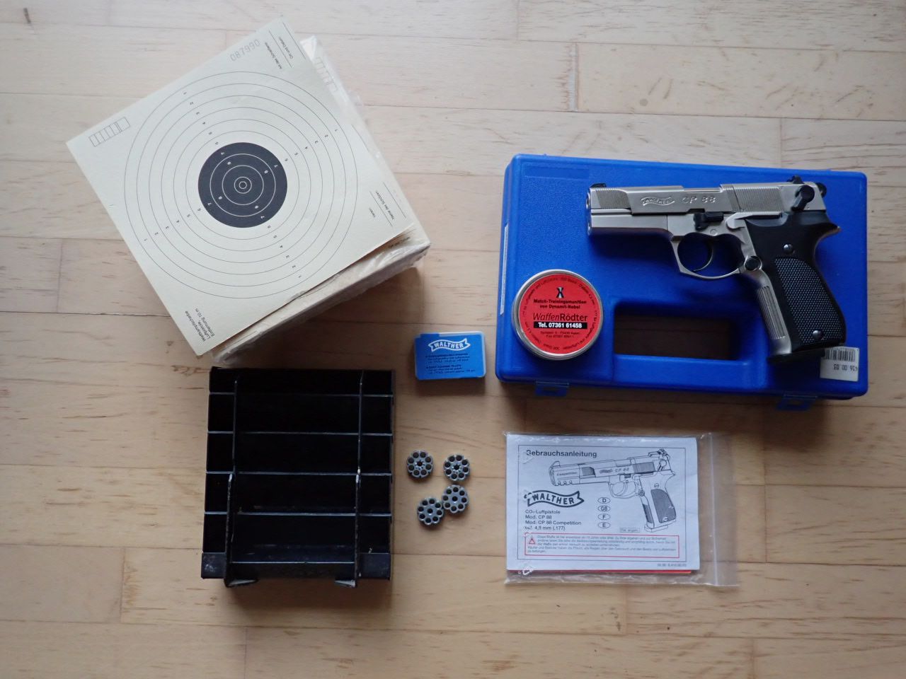 Pistola Walther CO2 – CP 88 (usado), imagen 2 de 2